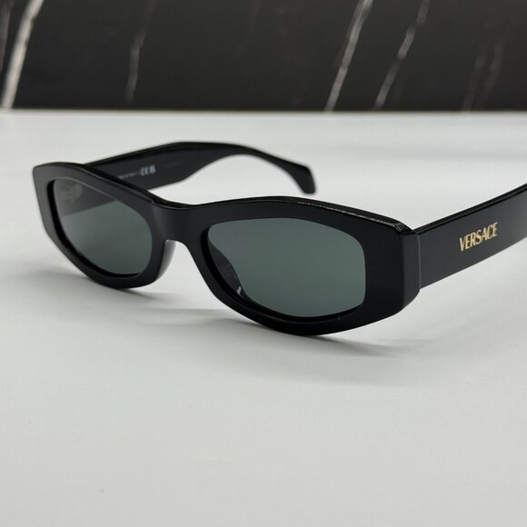 NEW VERSACE VE4487 GB1/87 SUNGLASSES WOMEN BLACK VE4487 GB1/87 EYEWEAR - Picture 5 of 10